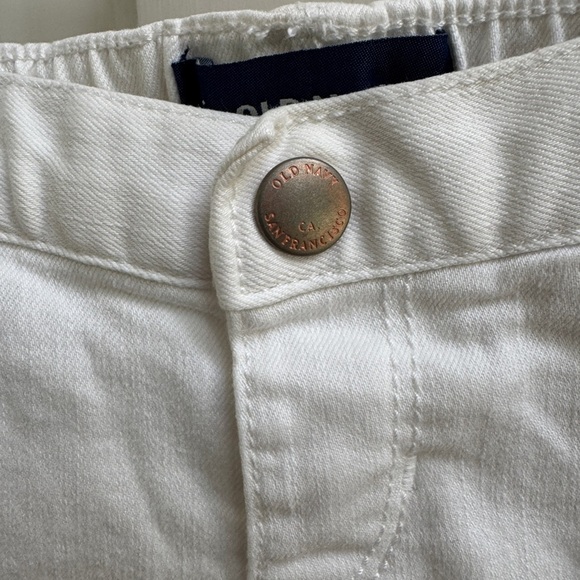 Old Navy 3T Girls White Jeans Classic Skinny Jeans Pants - Picture 2 of 8